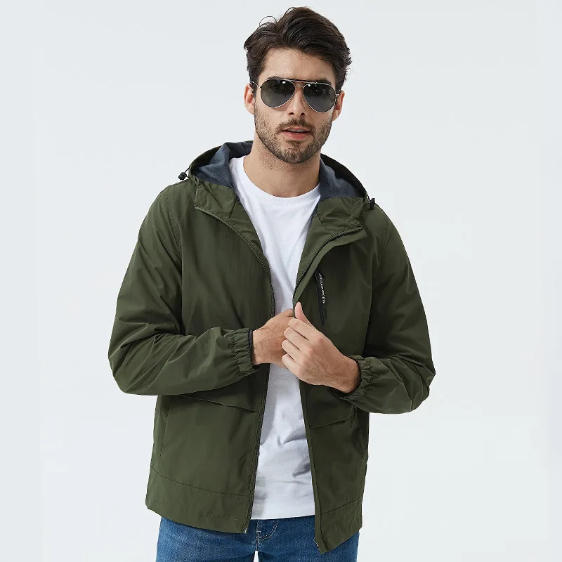 Cross Border Spring And Autumn Pop Outdoor Assault Suit men's Thin Fishing Suit Windproof Waterproof Single Coat Quick Drying As