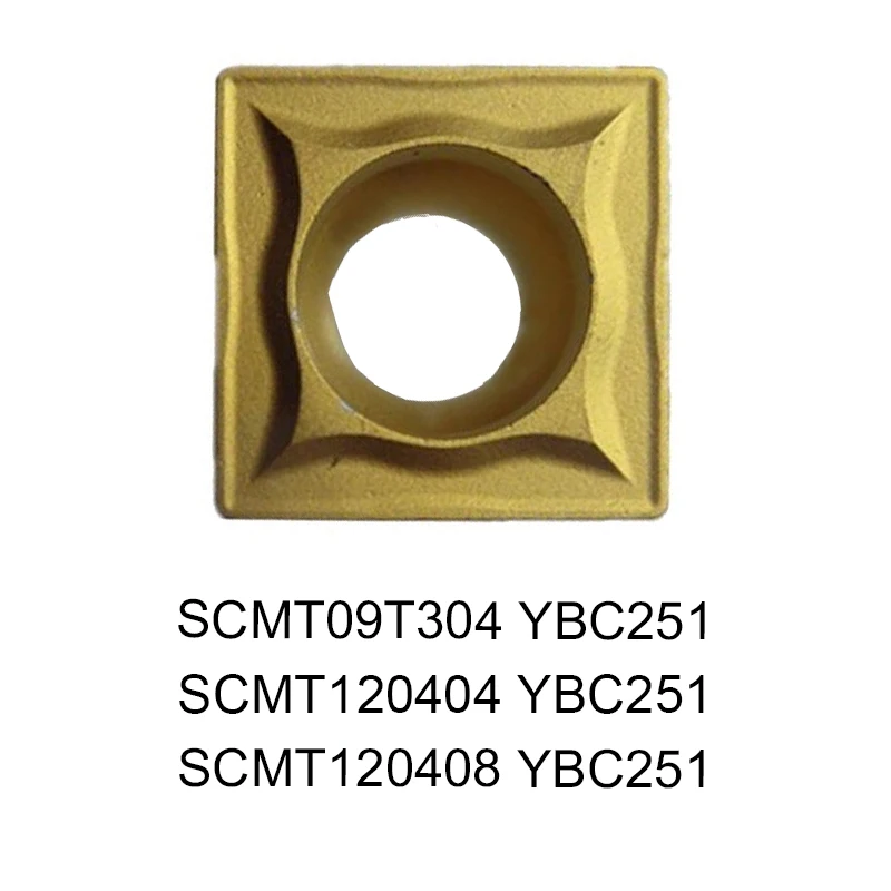 

Original SCMT SCMT09T304 SCMT120404 SCMT120408 YBC251 Lathe Tools CNC Turning Insert Round Turning Blades 10 pcs/lot