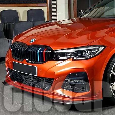 

Передний разветвитель MP Style + боковая губа для BMW 3 серии G20 G21