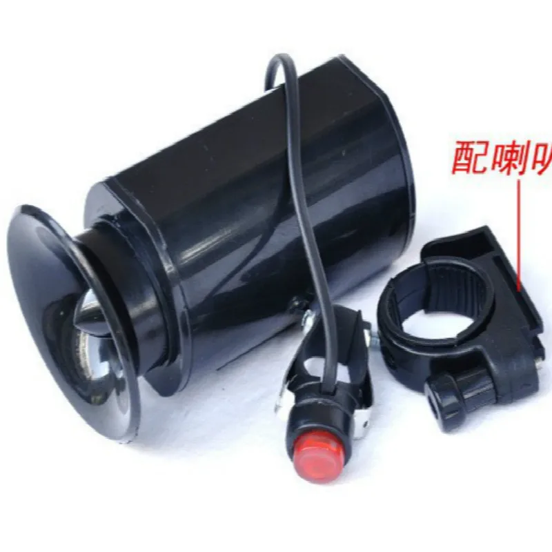 Bicycle Bell Cycling Horns Electronic Bike Bicycle Handlebar Ring Bell Horn Strong Loud Air Alarm Bell Sound Bike Horn Safety