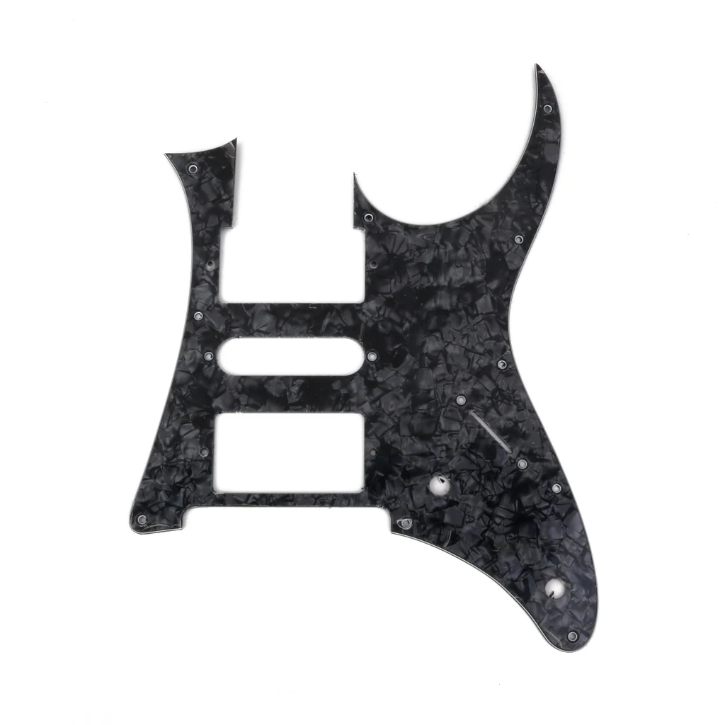 3Ply Quality Guitar Pickguard For Ibanez RG 350 DX Black Pearl w/ Screws