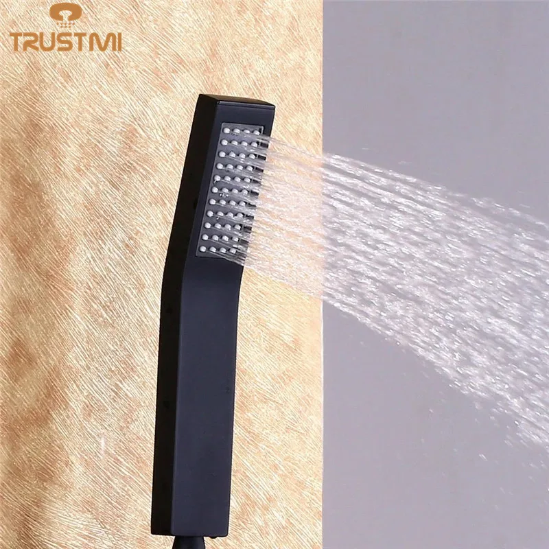 Brass Hand Held Shower Head Water Saving Copper Handheld Sprayer Wholesale Bathroom Faucet Accessories Bathroom Tool