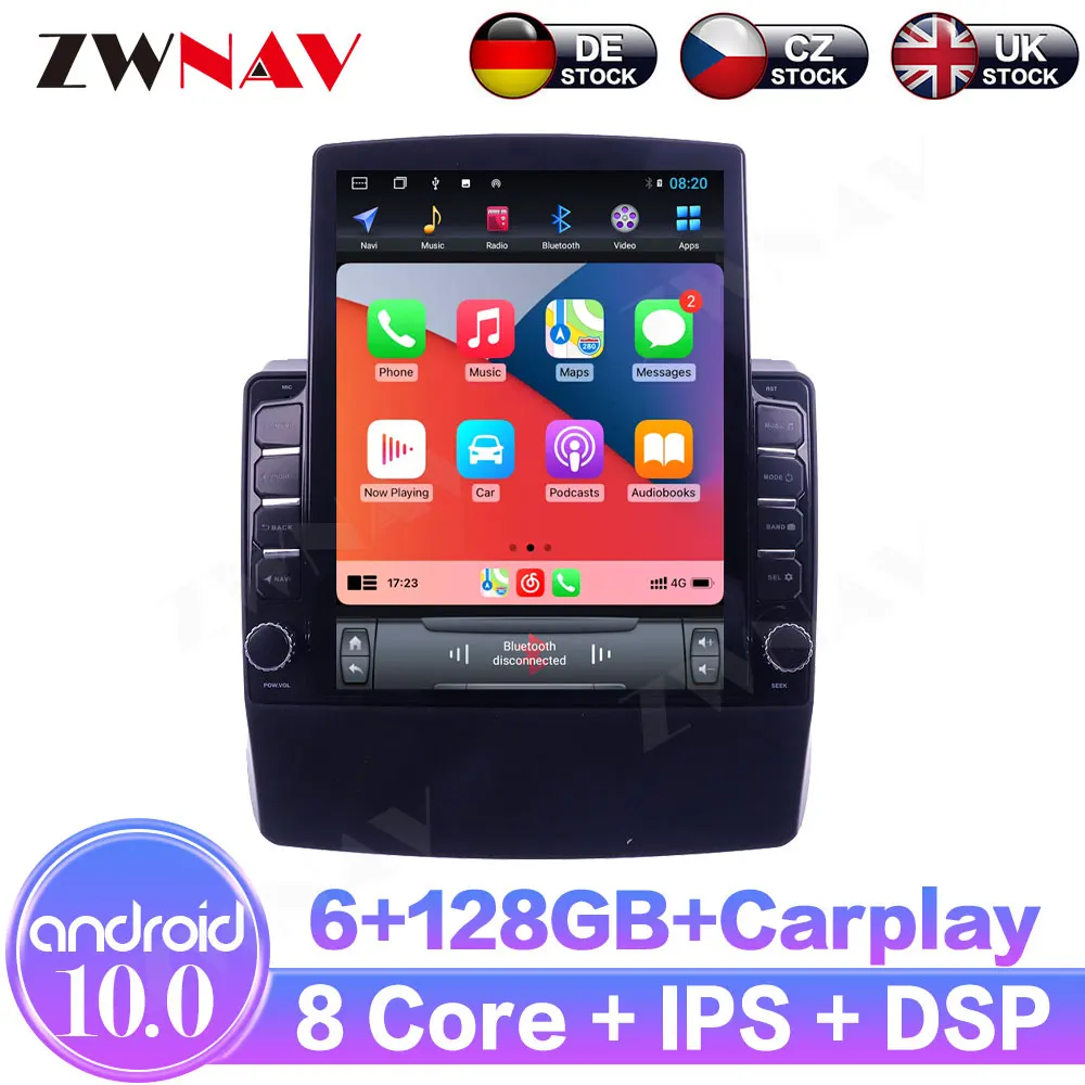 6+128GB Android10.0 For Subaru XV 2018 2019 IPS Touch Screen Receiver Car Multimedia Radio Player Car GPS Navigation DSP Carplay