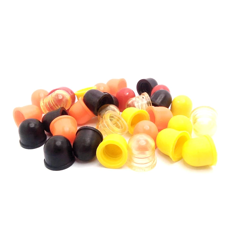 50pcs  11/16 Inch 12mm Mini Hard PU Black Pivot Cups for 2 Skateboard Truck