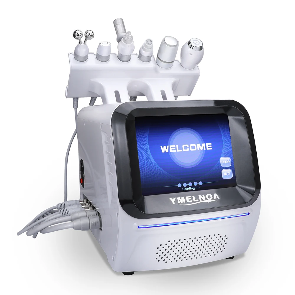 

2021 New Facial Machine Hydra Oxygen Diamond Dermabrasion Machine Hot Air Bubbles Hydrogen Cleaning Machine