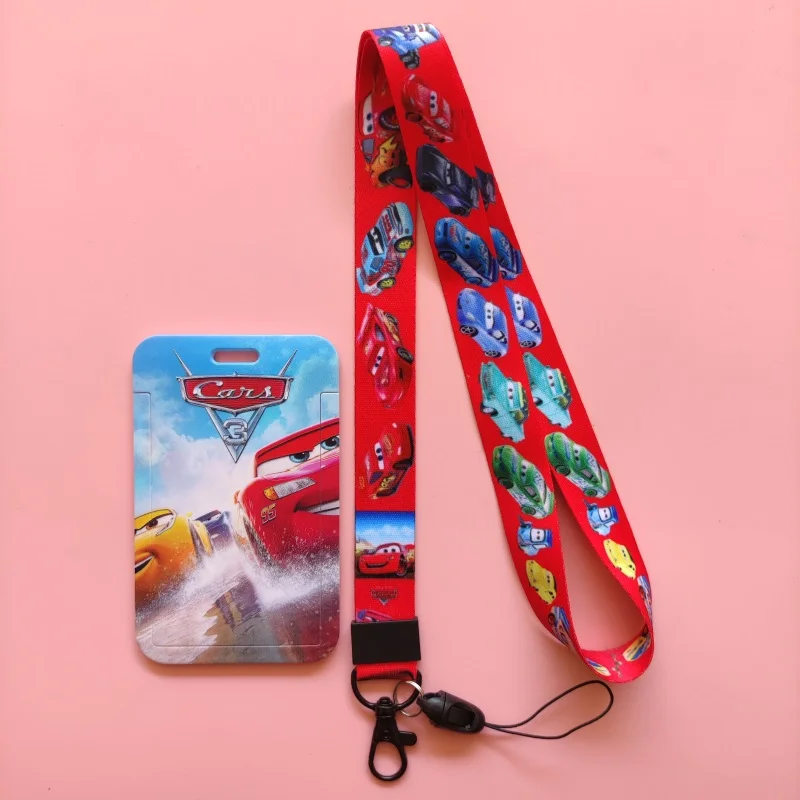 Tempat Kartu Bank Anak Laki-laki Mobil Disney Bingkai Tempat Kartu Lencana Bisnis Sampul Casing Karyawan ABS Tempat Kartu Identitas Siswa