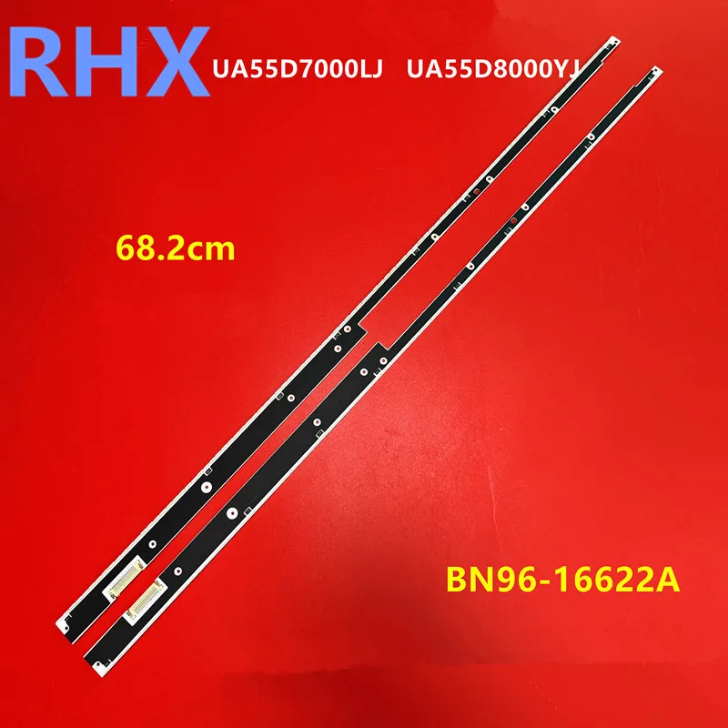 New customization for  LED BN96-16622A  UA55D7000LJ UA55D8000YJ  TV light bar  LED  68.2CM  96LED  3V Left + right  100%NEW