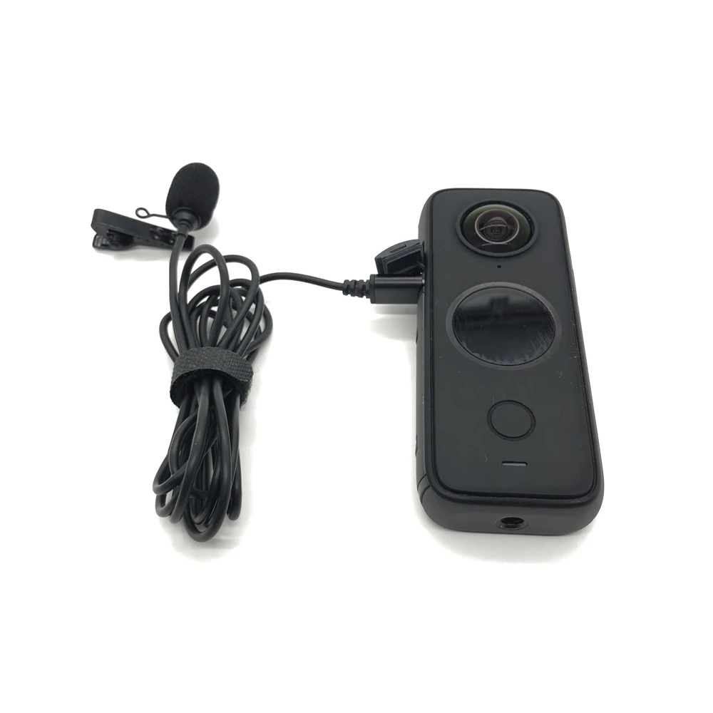 TUYU Type-C Lavalier microphone no need mic adapter For Insta360 one x2 X3 camera Accessories hi-fi sound noise reduction