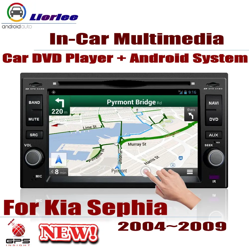 

For Kia Sephia/Spectra/Spectra5 2004-2009 Car Android Multimedia Player GPS Navigation DSP Stereo Radio Video Audio Head Unit