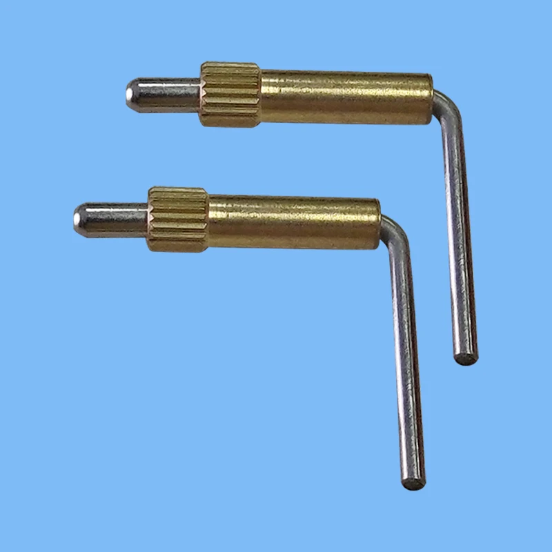 2 Pcs Metal Canopy Locks Spring-Loaded  Latch Right Angle  For RC Airplanes Parts Electric Planes Foam Model Accessories