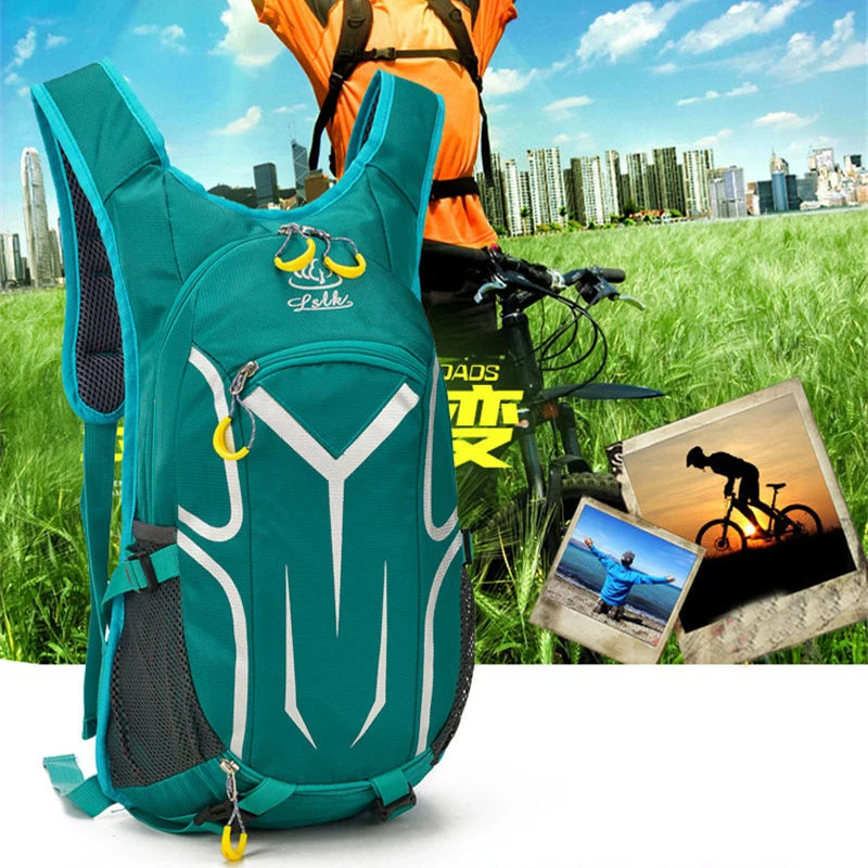 15L Ultralight Bicycle Bike Bag Outdoor Rucksack Cycling Backpack Nylon Riding Climbing Bags Waterproof Sports Rucksack XA124Q