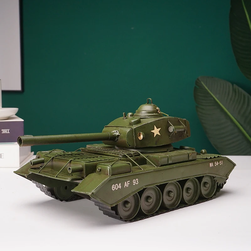 

Tank ModelWroughtIronMinitureFiguresCraftItemsInterior PropsLiving RoomHome Decoration AccessoriesVintage DecorRetro Desk Acces