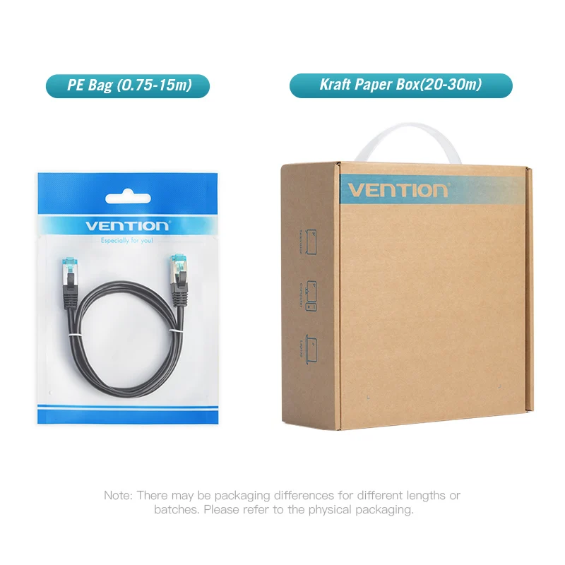 Vention Cat5E Ethernet Cable Cat5 E FTP Patch Cable RJ45 Networking Ethernet Cable for Computer Router Laptop Cable Ethernet