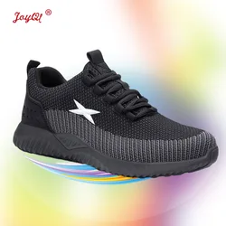 men work shoes mesh breathable safety protect sneakers plus size 36-48 JOY-262