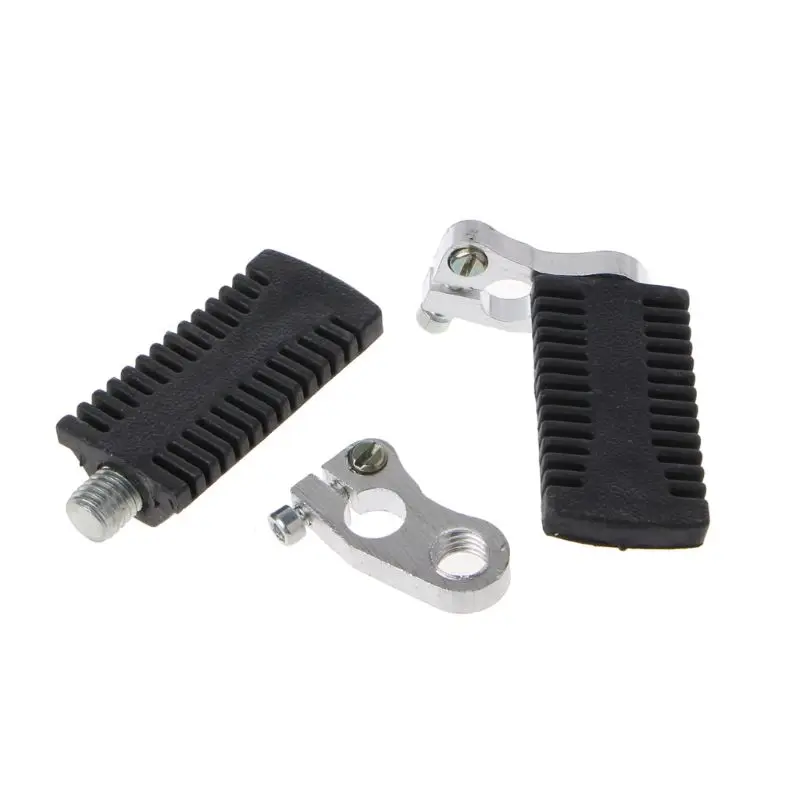 Motorcycle Pedals Foot Pegs Rest Footrests Footpegs For 47/49cc Pocket Dirt Bike Mini Moto Quad ATV