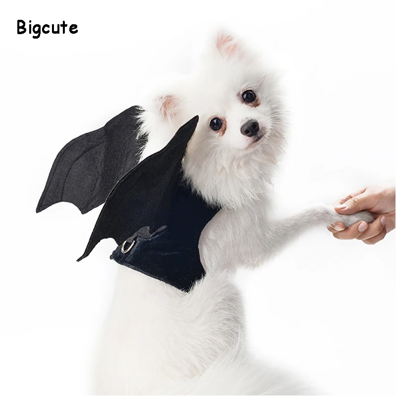 Dog Clothes Halloween Wings Costume For Small Dogs Clothing Christmas Pets Dog Coat Jackets Chihuahua Transform Costumes