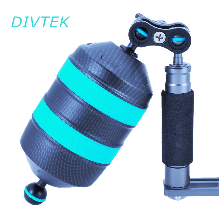 DIVTEK Mega Float Arm L D95-160 Diving Buoyancy Arm Bracket With Nauticam Bayonet Mount for Divtek Float Arms