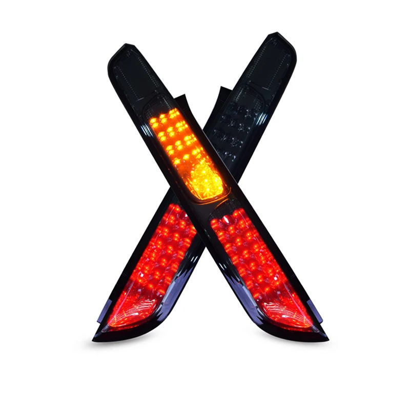 LED Tail Lamp for Ford Foucs 2005 - 2013 Smoked Black LED Tail Light with Yellow Turning Signal and Red Brake Light