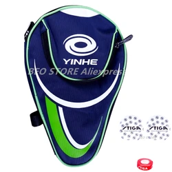 YINHE-Bolsa de tenis de mesa Galaxy, protector de películas, cinta de borde lateral, esponja de limpieza, funda de ping pong, set de accesorios