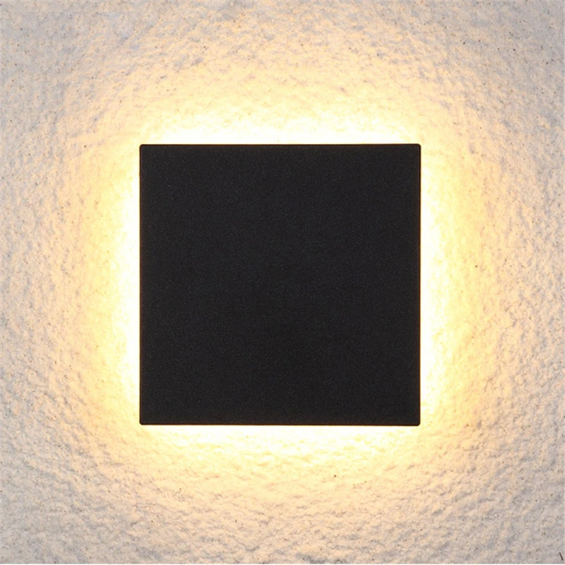 

LED Wall Lamp Outdoor Waterproof IP65 Garden Decorative Wall Light Porch Corridor Lighting Bathroom Light Fixture AC90-260V