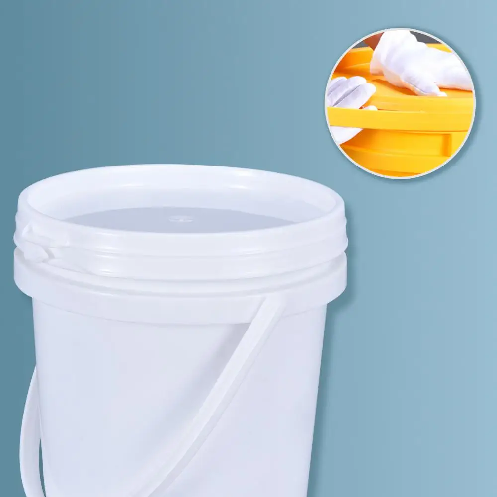 10L Food grade thicken Plastic Bucket for paint oil with Lid and handle Household storage container