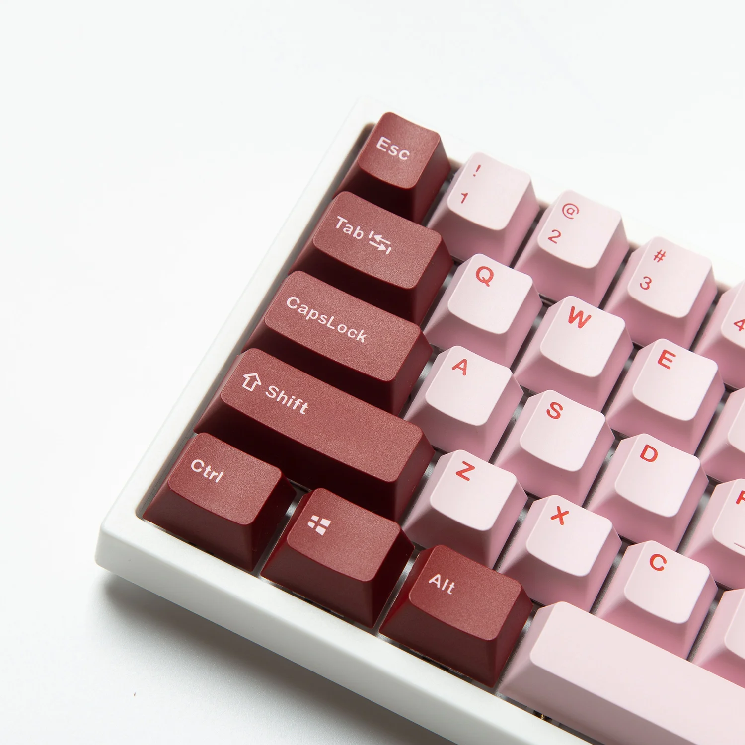 

Kashcy Darling Double Shot Full Size OEM Profile Keycaps Set for Mechanical Keyboard US English layout