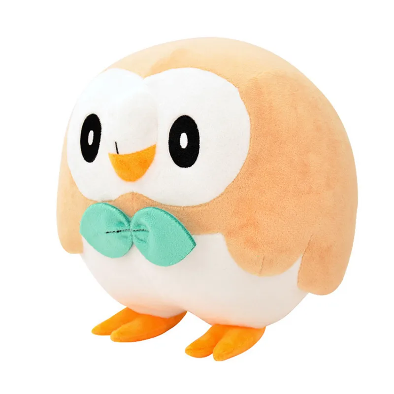 

Pokemon 25cm original Rowlet plush toy stuffed toys doll doll A birthday present for a child