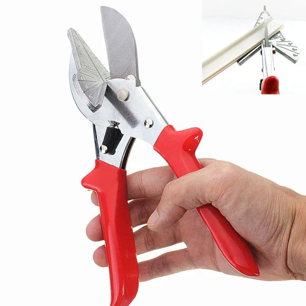 

45-120 Degree Multi Pipe Hose Scissor Cut Plumbing Angle Housework home decor Duct Cutter PVC PE Plastic Tool Mitre Siding Wire