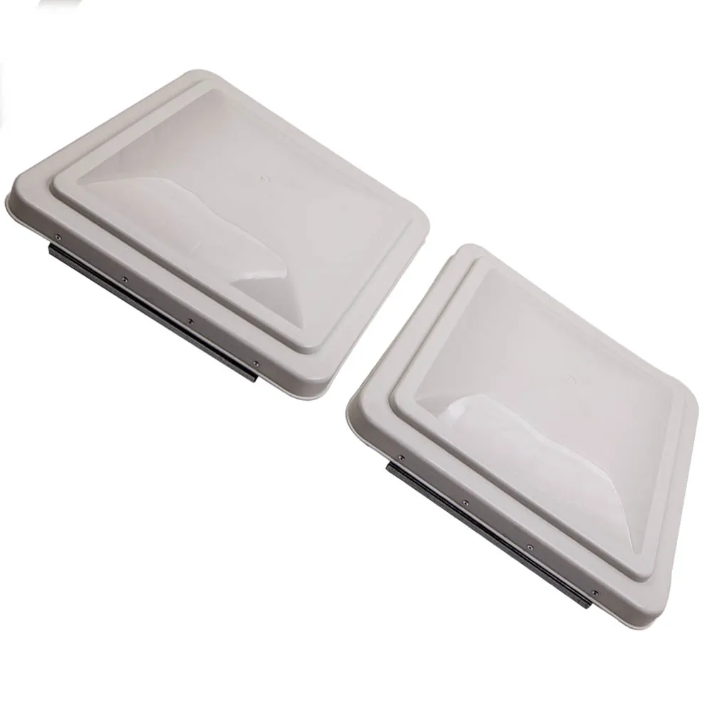 Pair Roof Vent Cover Replacement Lid Ventline Camper For RV Trailer