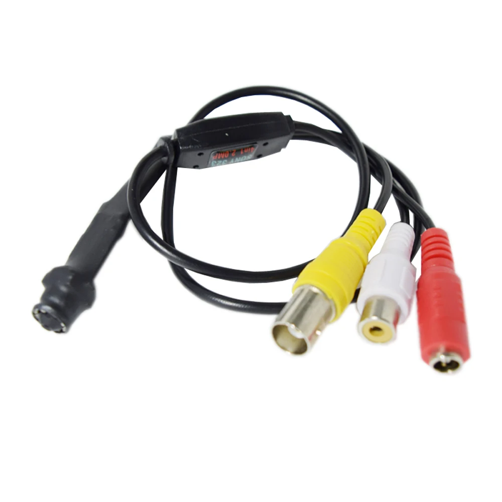 940nm IR Night Vision Covert Miniature Bullet 1080P 2MP TVI/AHD/CVBS/CVI 4 In 1 Mini Camera with Audio for Industry
