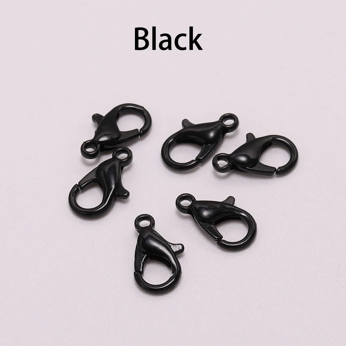 50 teile/los 10 12 14 16mm Gold Legierung Armband Karabiner Haken Für DIY Halskette Kette Stecker Schmuck Finden liefert – Detail 11