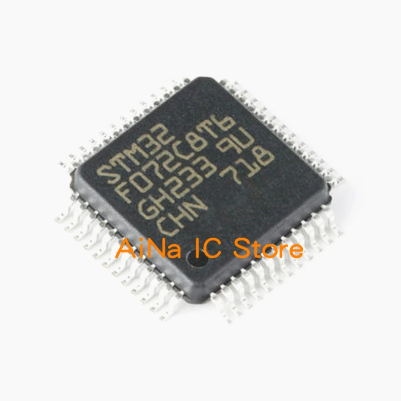 5pcs~20pcs/lot STM32F072C8T6 STM32F072C8TB LQFP-48 STM32 F072C8T6 New original In Stock