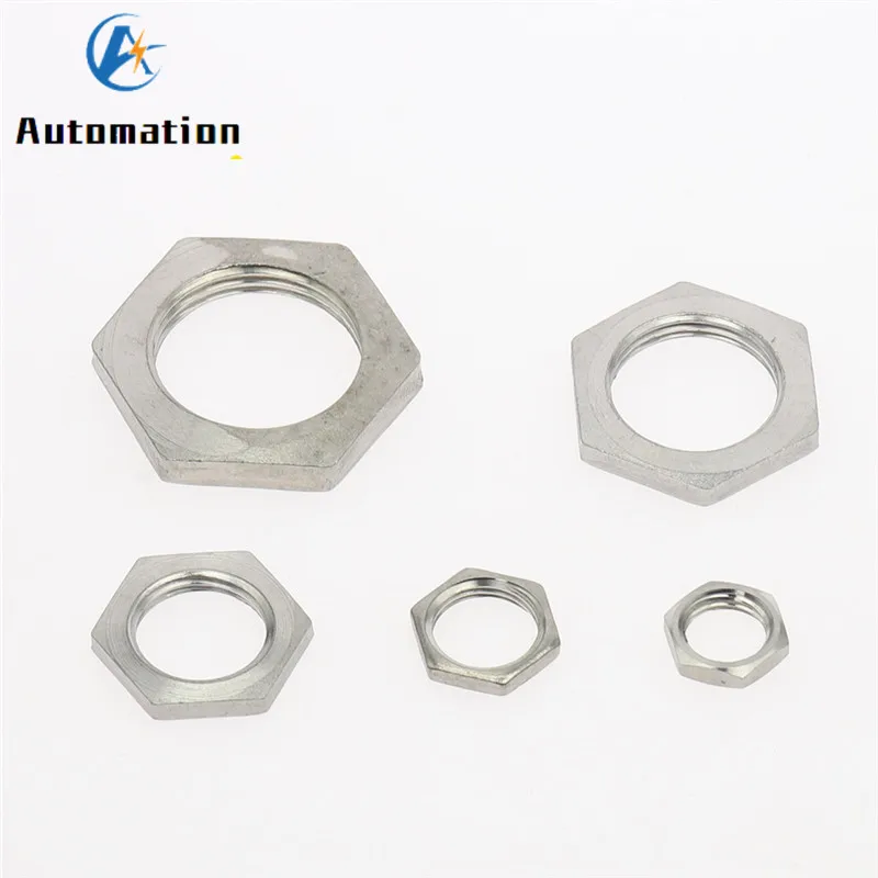 Pipe Fitting Stainless Steel ss 304 Hex Nuts Hex Nuts 1/8\