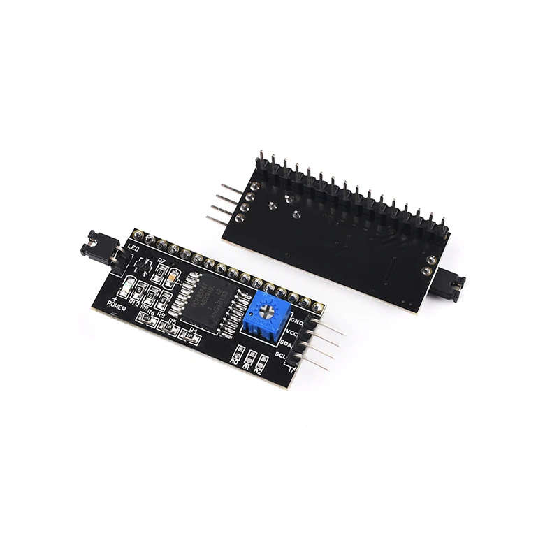 Iic I2c Twi Spi Seriële Interface Board Poort 1602 2004 Lcd Lcd1602 Adapter Plaat Lcd Adapter Converter Module Pcf8574