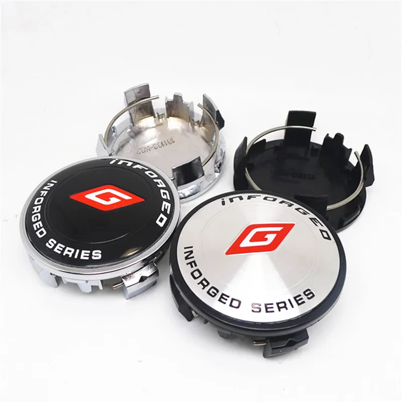 4pcs 62MM INFORGEO SERIES G Wheel Center Hub Caps Rims Dust Cover Emblem Badge Car Styling Accessories