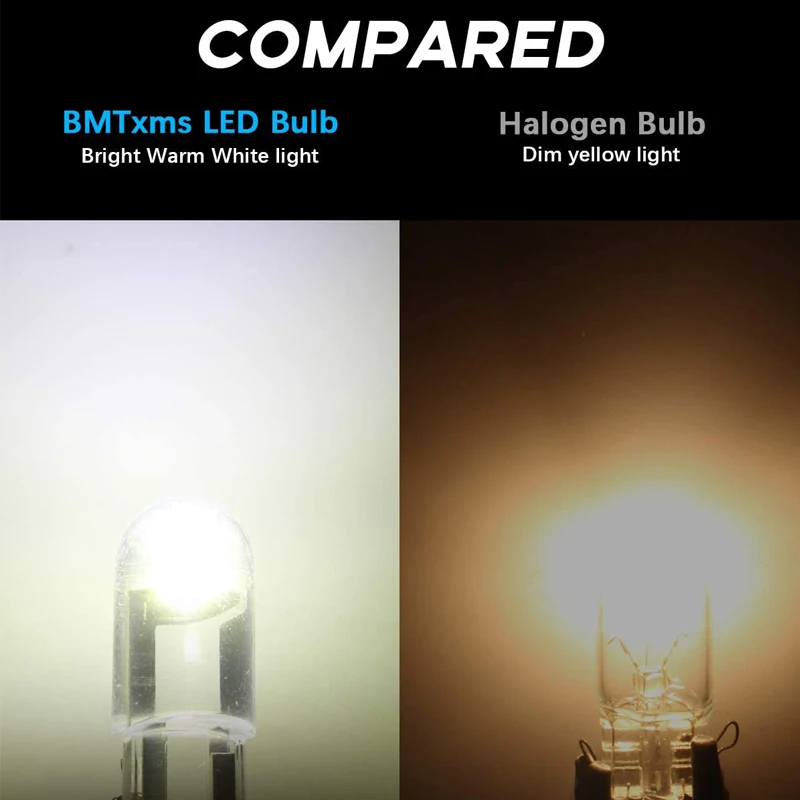 10/50 PCS Car LED COB Bulb T10 W5W Signal Light 12V 7500K White Auto Interior Dome Reading License Plate Lamps Wedge Side Bulbs