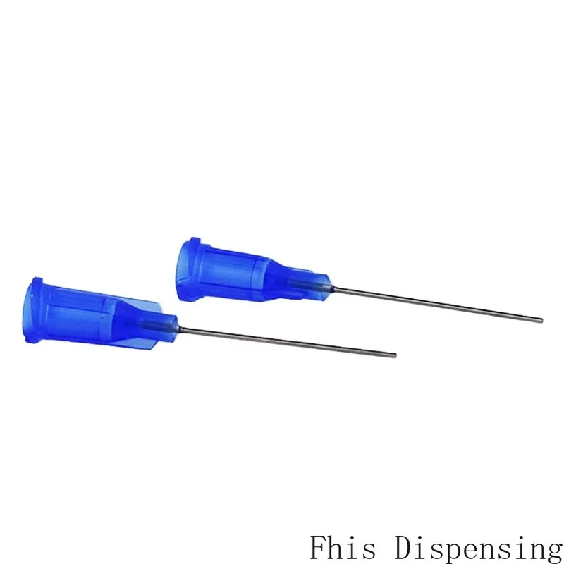 1 Inch 22G Blunt Tips Standard Dispensing Needles PP Luer Lock Hub Tubing Needles Pack of 30