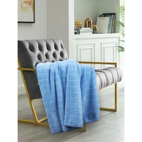 Ephemeris Soft Single Sofa Blanket-Stone Blue