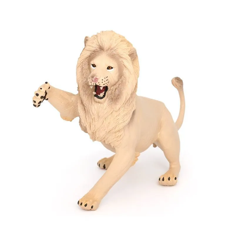 NEW Simulation Wild Animal Action Plastic Action ABS Models Lion Baby Figures Collection Dolls Educational toy for children Gift