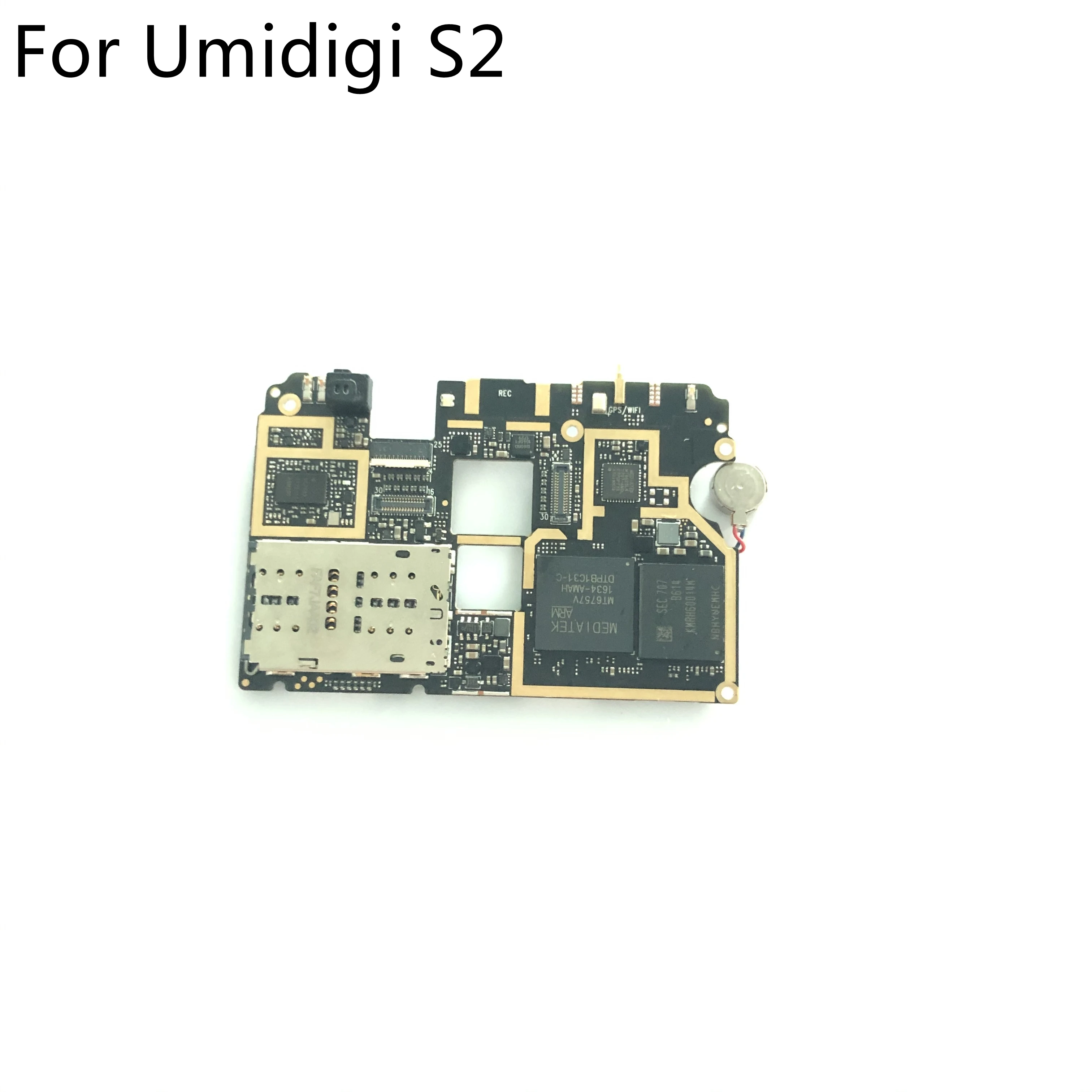 UMIDIGI S2 High Quality Mainboard 4G RAM+64G ROM Motherboard For UMIDIGI S2 Helio P20 Octa Core 6.0 inch 1440 x 720 Smartphone