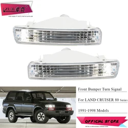 ZUK Front Bumper Turn Signal Lamp Light For TOYOTA LAND CRUISER 80 Series 1991 1992-1998 LC80 FJ80 FZJ80 HDJ80 HZJ80 4500 4.5L