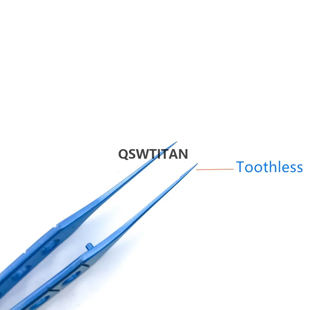 티타늄 스트레이트 묶는 포셉 1 개, 115mm 안과용 눈 수술 도구