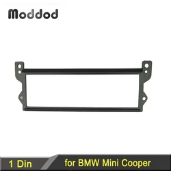 One Din Fascia Car Audio Installation Frame Retrofit Kit for BMW Mini Cooper R50 R52 R53 Stereo Panel Facia