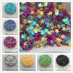 Plum Shape PVC Loose Sequins, Glitter Paillettes, Nail Art Manicure, Wedding Confetti,Accessories for Ornament and Crafts, 3mm