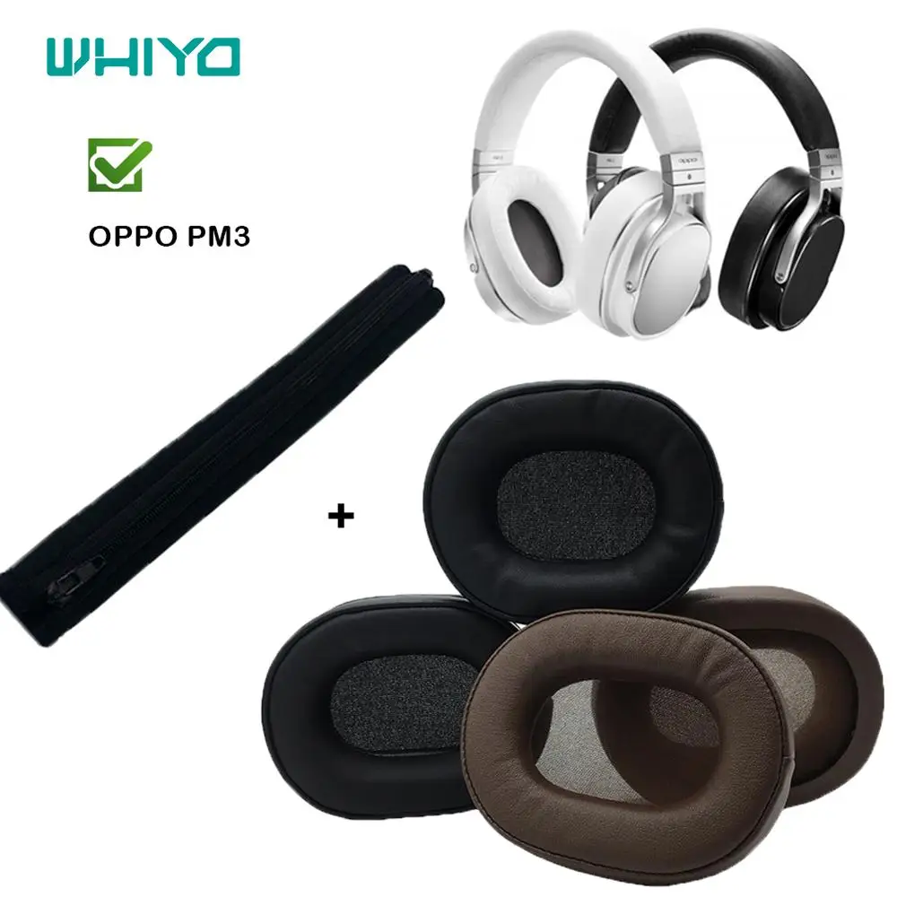 

Наушники Whiyo, ободок для наушников для OPPO PM3 пара сменных PM 3, наволочка для гарнитуры, бампер, амбушюры, наушники, аксессуары