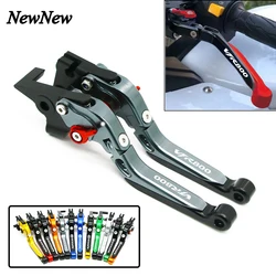 Motorcycle Adjustable Folding Brake Clutch Levers Extendable Handlebar Handle Grips For Honda VFR 800 F VFR800 VFR800F 1998-2019