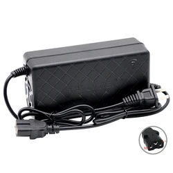 60V Smart Lithium Battery Charger For 16S 10AH 12AH 20AH Battery Output DC 67.2V 2A T Connector