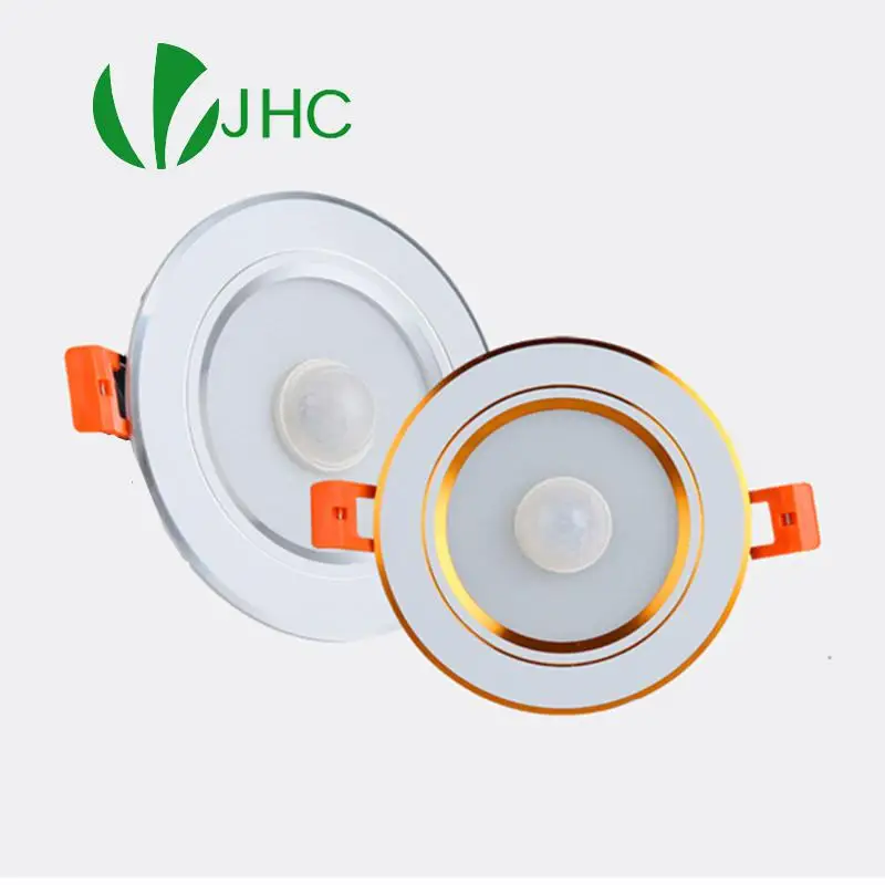 

PIR LED Panel Lamps Recessed Downlights Pir Infrared Motion Sensor 5W 7W 9W 230v LED Ceiling Bulb For Smart Home Lighting