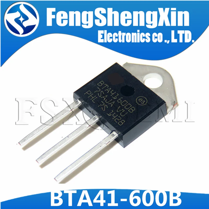 50pcs/lot BTA41-600 BTA41-600B BTA41600B BTA41600 BTA41 TO-247  600V TRIACS