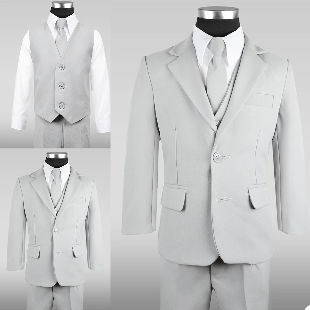 Mùa Xuân Mới Trai Chính Thức Phù Hợp Với Bữa Ăn Tối Tuxedos Bé Trai Phù Rể Trẻ Em Cho Tiệc Cưới Dạ Hội Phù Hợp Với Dịp Trang Trọng 3 chiếc